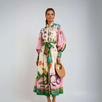 Dorthe™ | Vestido Longo Elegante Italiano