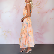 Cora – Vestido Elegante e Colorido