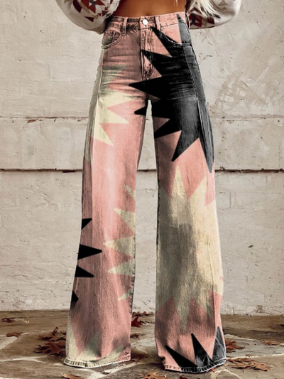 ÉLODIE | Calças Boho Vintage Elegantes e Confortáveis