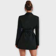 Zélia - Vestido Blazer com Decote em V