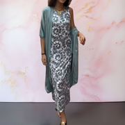 Sylvia - Vestido Elegante com Cardigã
