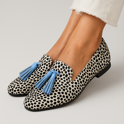 Mira | Mocassins com Pompons