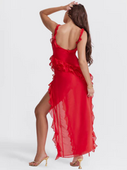 VESTIDO BELLA RUFFLE ROMANCE