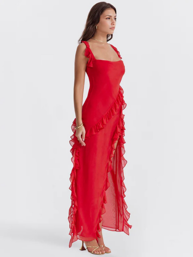 VESTIDO BELLA RUFFLE ROMANCE