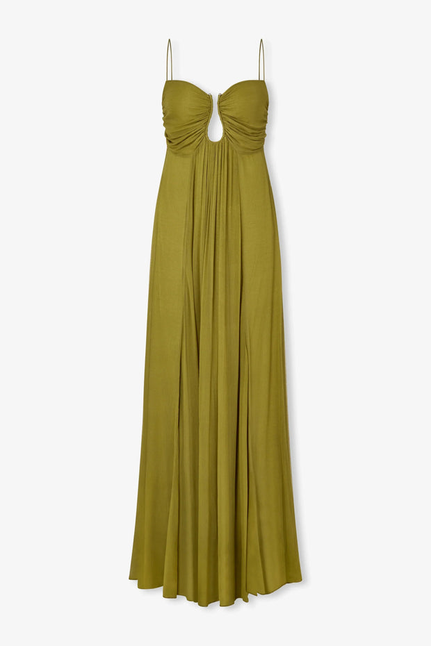 Vestido Maxi com Decote em Oval Eden™