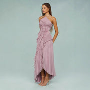 Yumi – Vestido Elegante com Babados