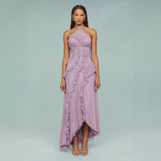 Yumi – Vestido Elegante com Babados