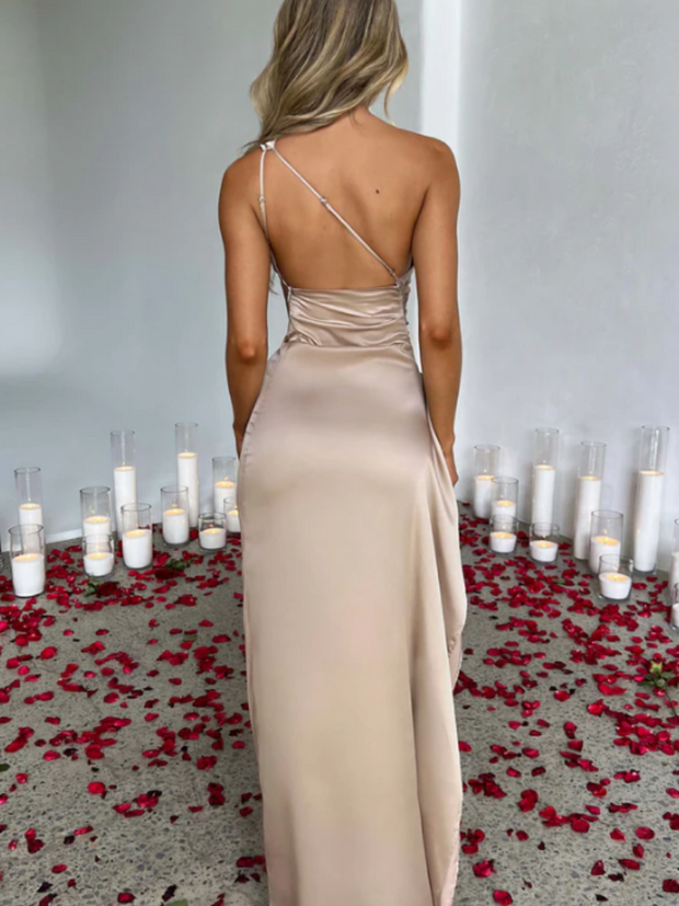 VESTIDO MAXI SOLEIL SATIN
