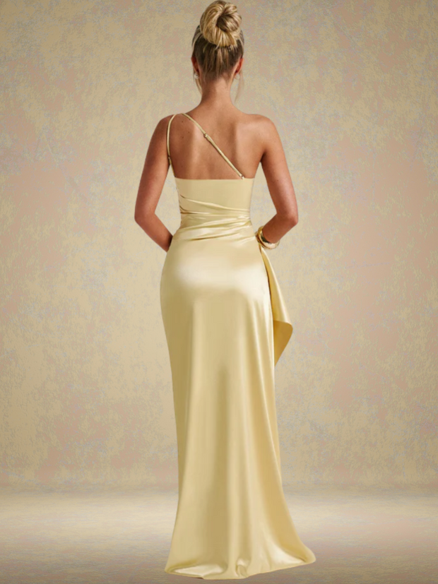 VESTIDO MAXI SOLEIL SATIN