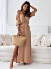 VESTIDO MAXI VELIA SPLIT