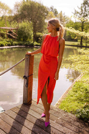 Yasmin – Vestido Midi Elegante
