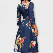 Carolina - Vestido elegante pelo joelho