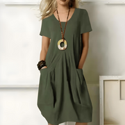Jolina – Vestido Estiloso com Cobertura da Barriga